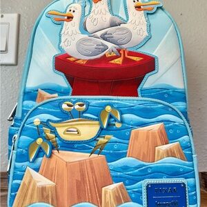 Loungefly Disney Pixar Finding Nemo  “Mine! Mine! Mine!” Talking Backpack, BNWT